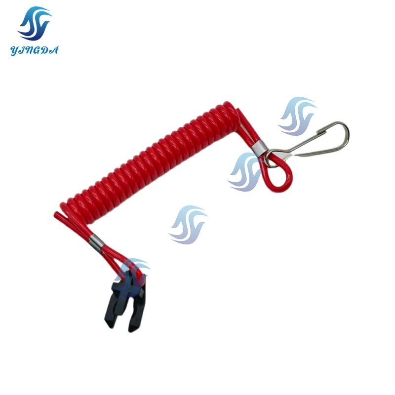مفتاح قتل السلامة والحبل لـ OMC Johnson Evinrude Sierra Replace 585134 432230 MP28870