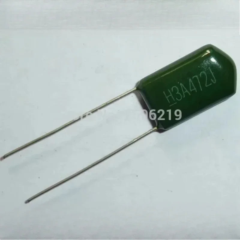 

50Pcs/200Pcs Mylar Film Capacitor 3A472J 1000V 4700pF 3A472 5% 1KV Polyester Film Capacitor