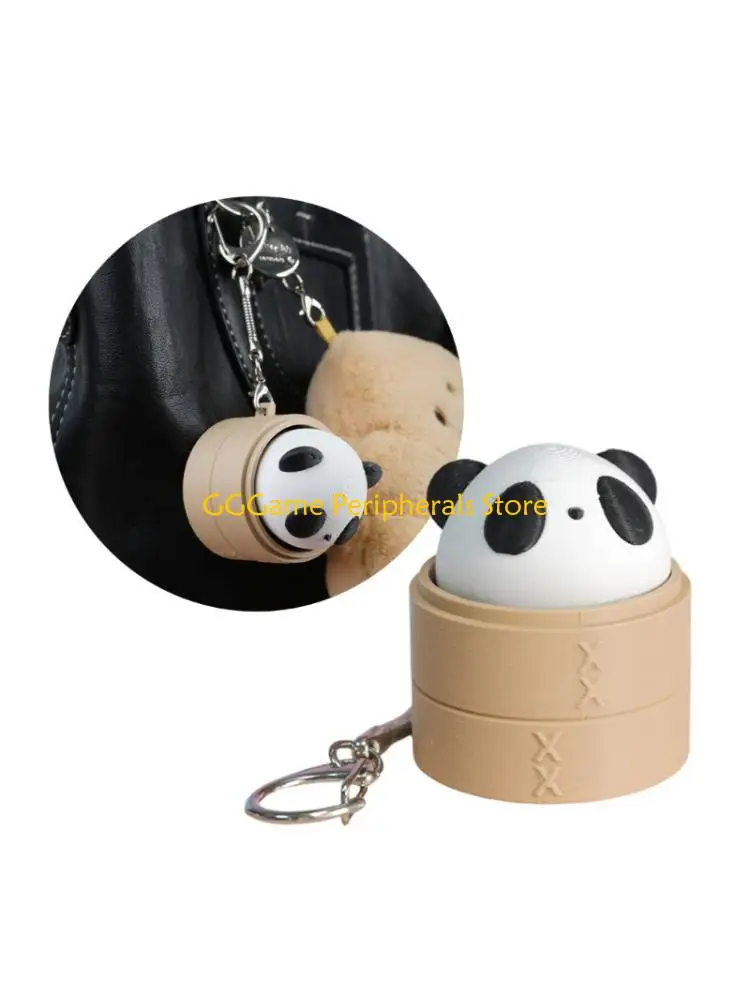 U55B Miniature Pandas Stress Ball Holder Durability Handheld Relaxation Tool
