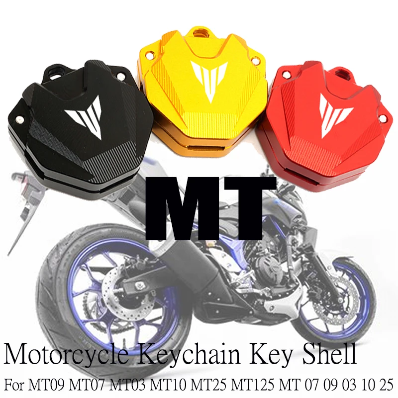 2026 sell well For Yamaha MT03 MT07 MT09 MT10 Key Cover Case Shell Protection Keyring Keychain Key Chain Motorcycle