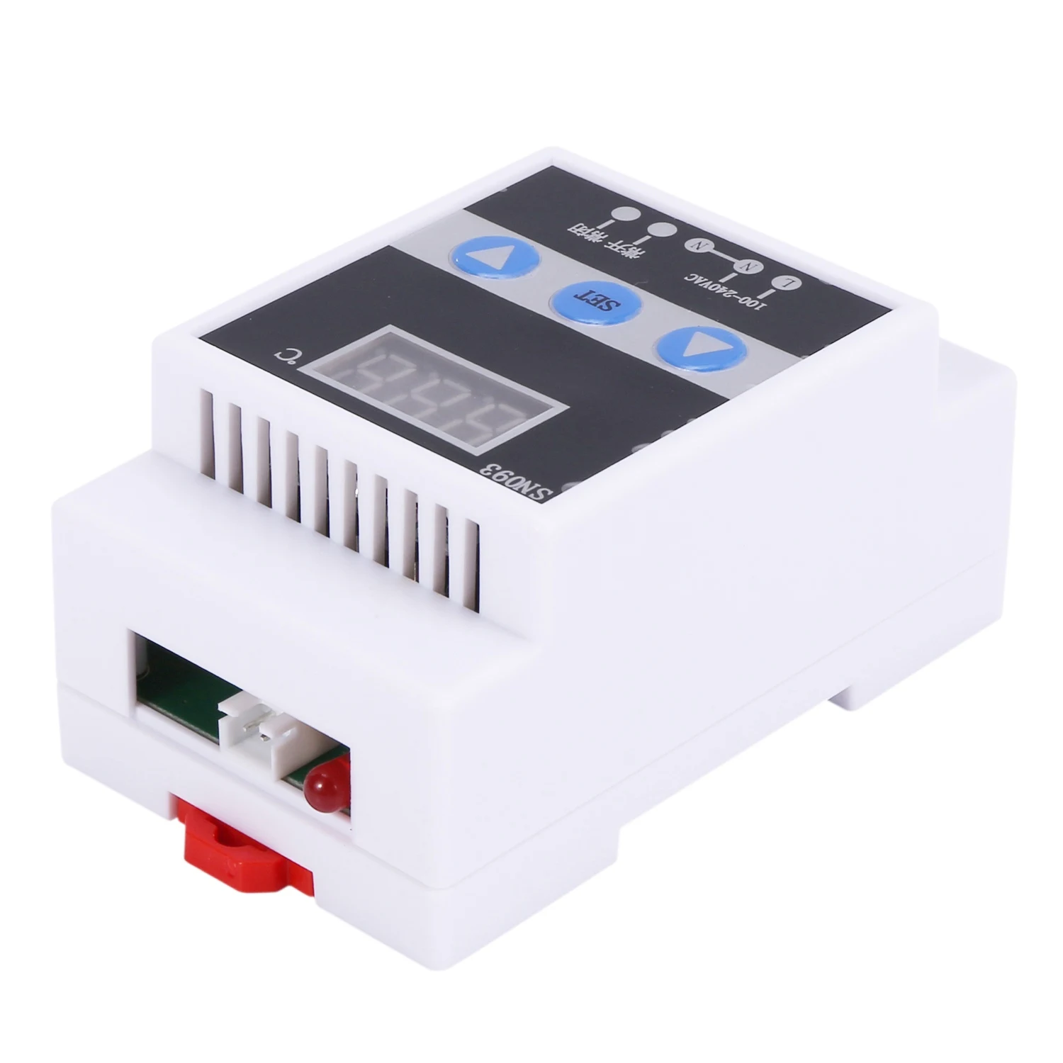 -6000 110-240V Guide Rail Thermoregulator Digital Temperature Controller Thermostat Refrigeration Heating Temperature Control