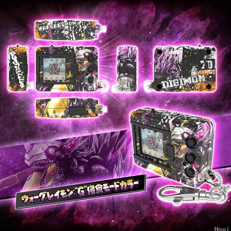 Digimon Color Digivice G Tamagotchi Bandai Figure Original Animation Digivice War Greymon Model Statue Figurine Toys