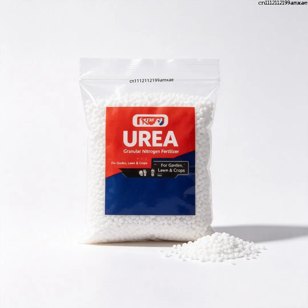 Urea 46-0-0 Nitrogen Fertilizer Granules ≥464% Nitrogen For Lawn Vegetables Fruit Trees Garden Soil