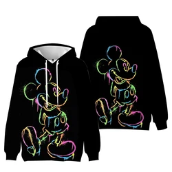 new Disney Cartoon Mickey Mouse Mickey Mouse Couple Christmas Sweater Women's/Men's Thin Autumn Sweater Women's 90s Clothing