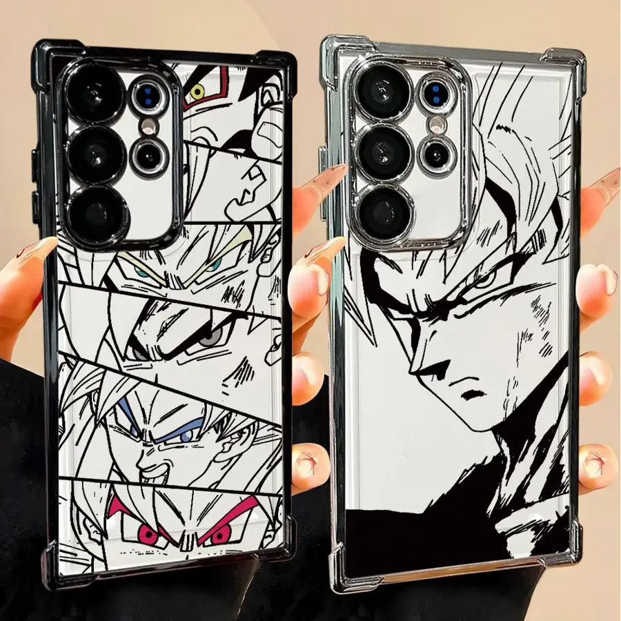 

Case for Samsung Galaxy S25 S24 S25Edge S23 S20 FE S22 Ultra S21 Plus Phone Cover Dragon Ball Anime