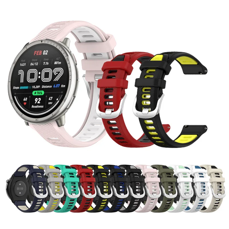 Силиконовый-ремешок-для-часов-20-мм-для-умного-браслета-amazfit-active-2