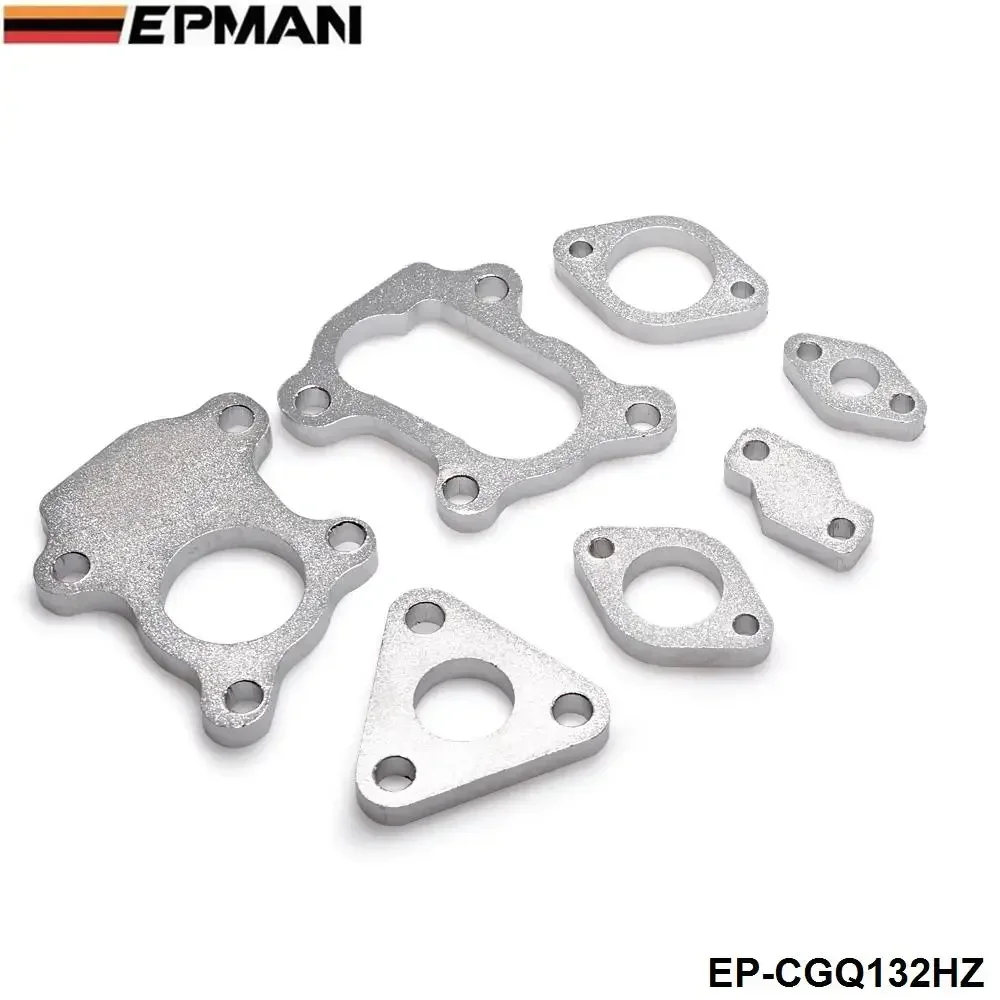 EPMAN Mild Steel RHB31 VZ21 Turbocharge Turbo Flanges Seven Piece Complete Set EP-CGQ132HZ