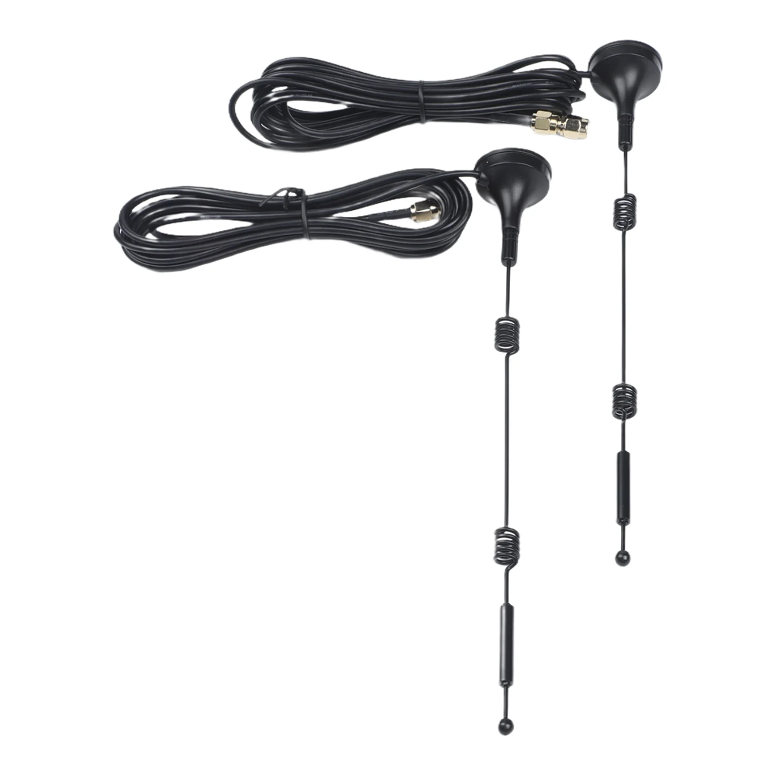 Antena WiFi de doble banda de 9dBi, paquete de 2 para enrutadores inalámbricos y puntos de acceso de 2,4 GHz, 5 GHz y 5,8 GHz, RP-SMA macho con extensión de 10 pies