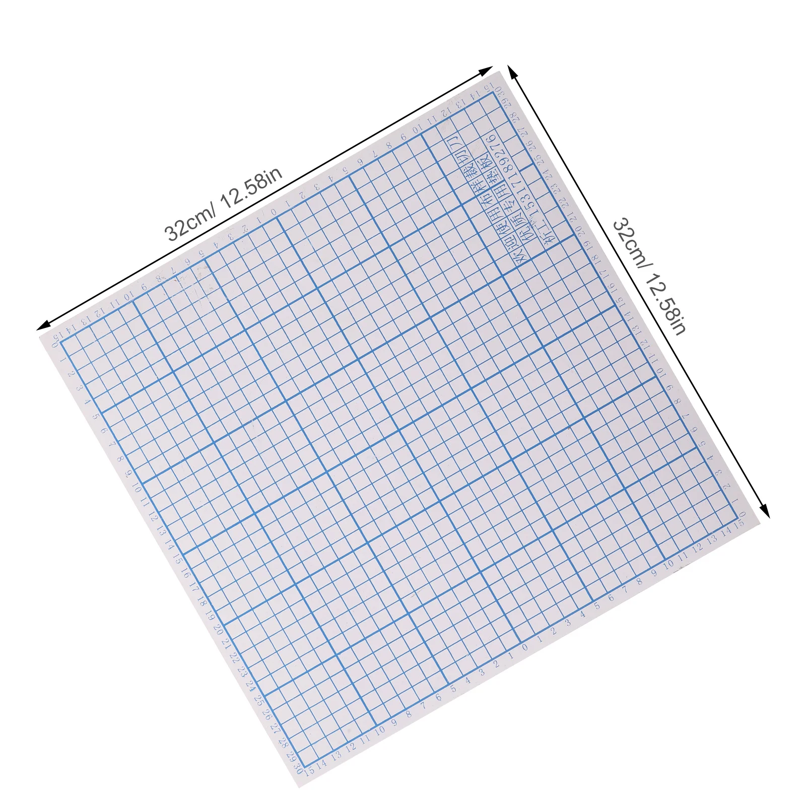 صلابة عالية النسيج القاطع حصيرة 32X32X0.6 سنتيمتر بولي كلوريد الفينيل شبكة قطع الوسادة ل الدقة اللحف الخياطة استبدال العمل حصيرة دائم