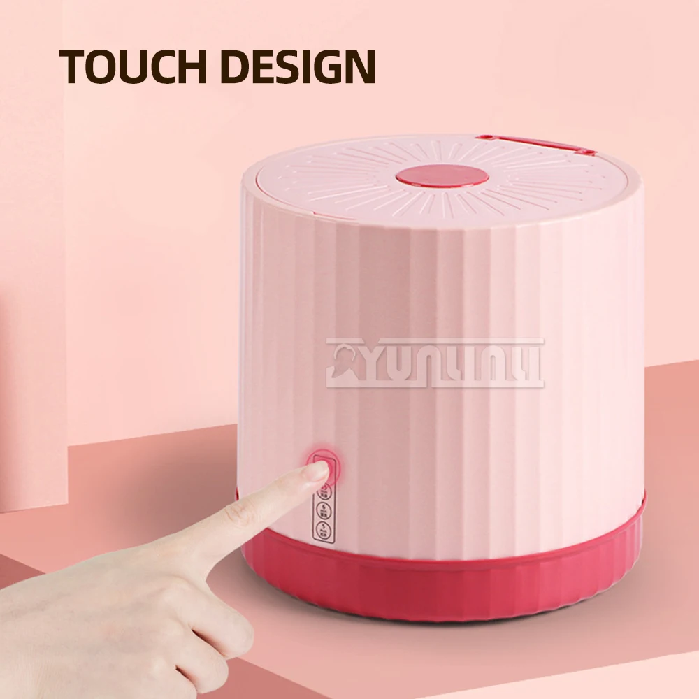 Machine à laver les sous-vêtements Turbo en plastique Portable de bonne qualité, Machine de nettoyage des culottes et des chaussettes