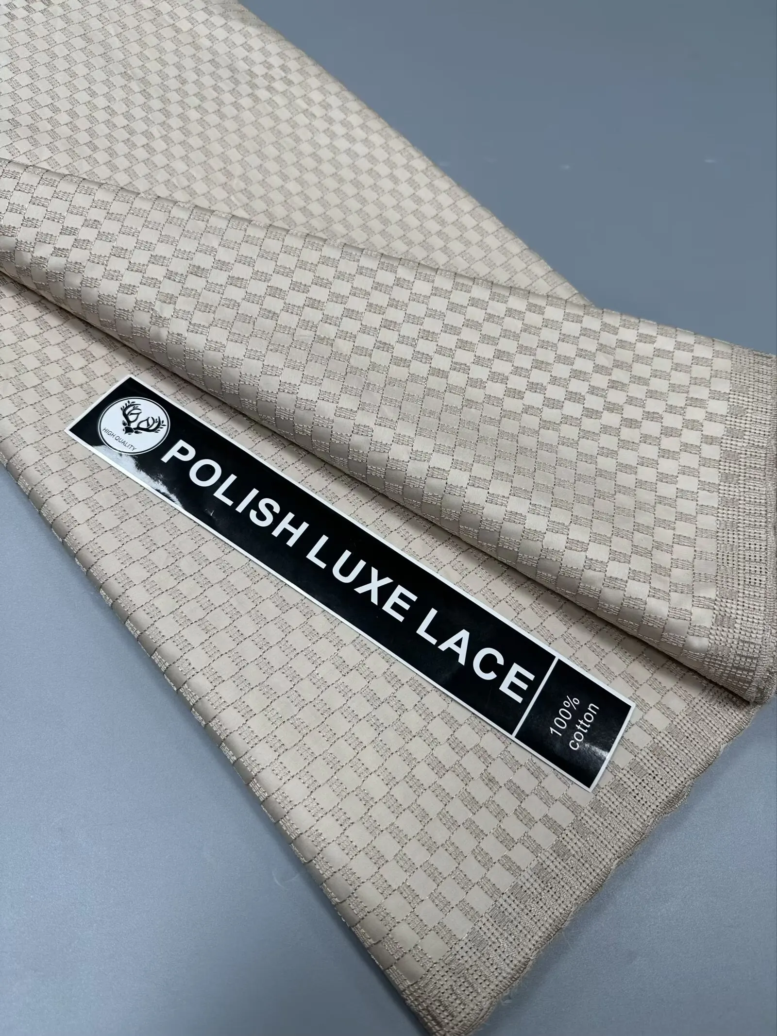 

New 2025 Satin Menswear Groom Polish Lace Fabric Hot Sale New African Nigerian French for High End Wedding Party Sewing Dress