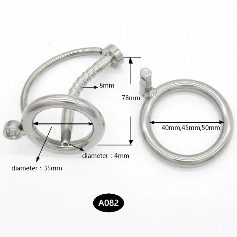 Кольца Устройство целомудрия Уретральная пробка из нержавеющей стали Металлический член Мужские уретральные игрушки Звук Секс-пенис для замка Расширитель Эротические мужчины