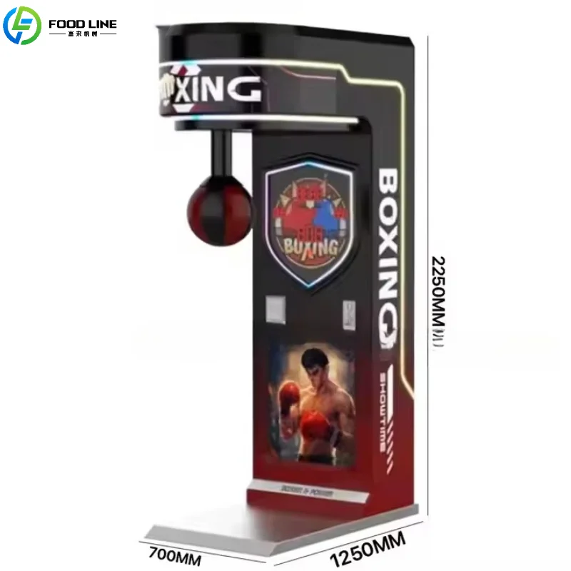 Customized High Precision Punch and Kick Arcade Machine Boxing Machine with Force Sensor for Amusement Park