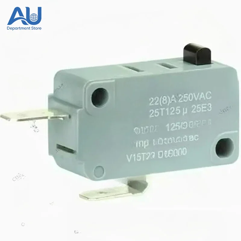 5pcs Micro Switch V15T22-E1C200 SNAP ACT SPST-NC 22A 250V