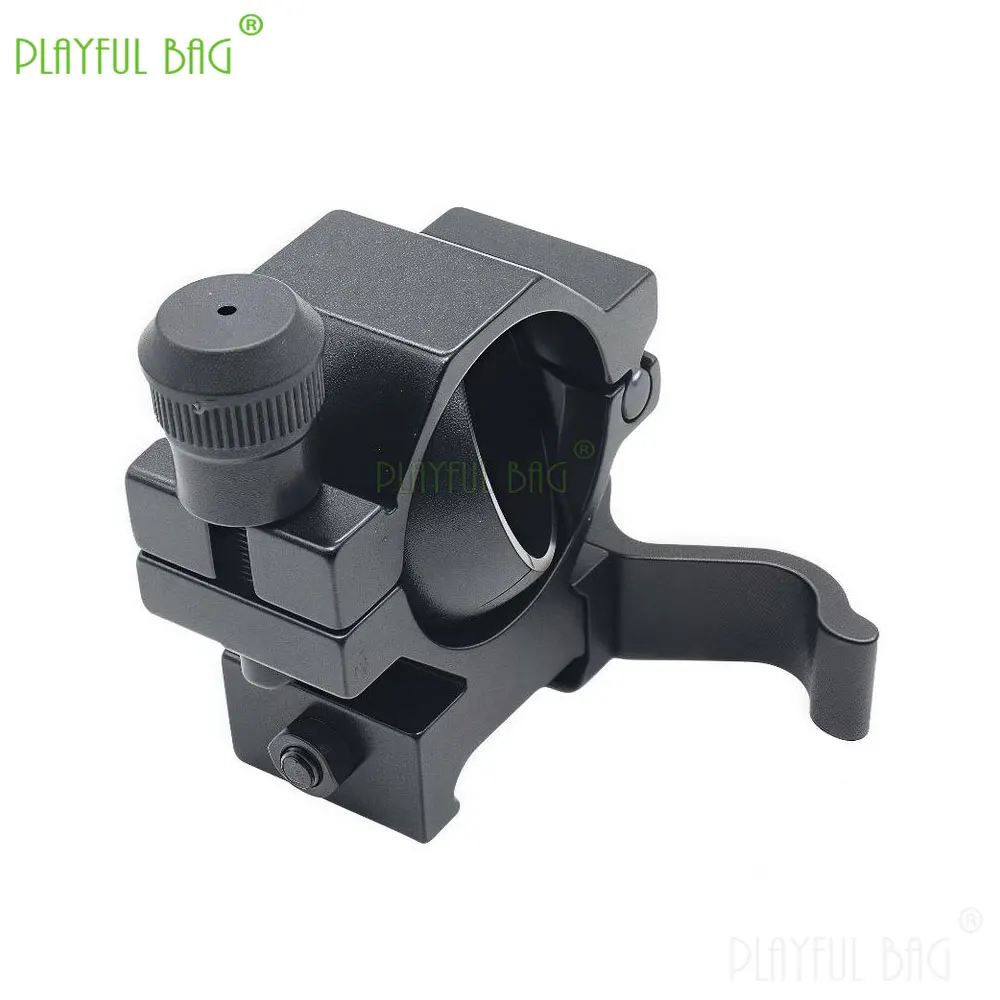 Outdoor Sports Adjustable-Angle Quick-Detach Flashlight Mount 20mm Rail Clamp Tactical Lighting Game Toy Accessories QQ114