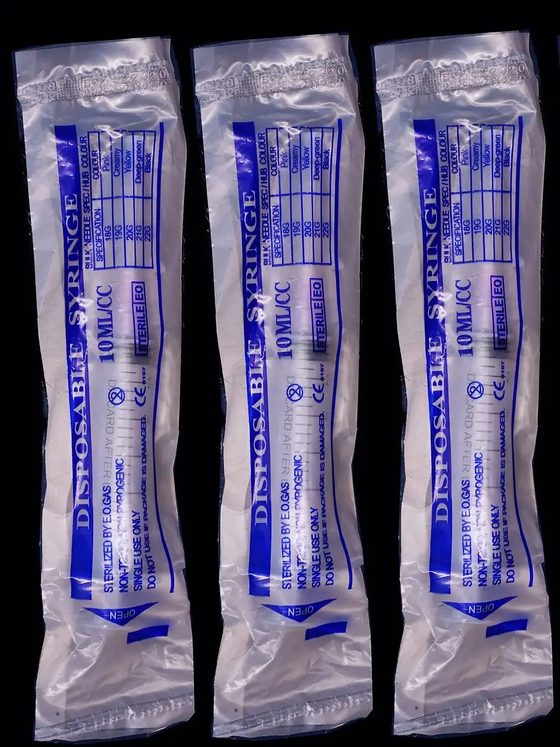 Nouvelle seringue Luer Lock de 18G, 1,5 pouce, 10 ml, avec aiguille pointue stérile, outils de distribution et de mesure de liquides, échantillonneur de laboratoire