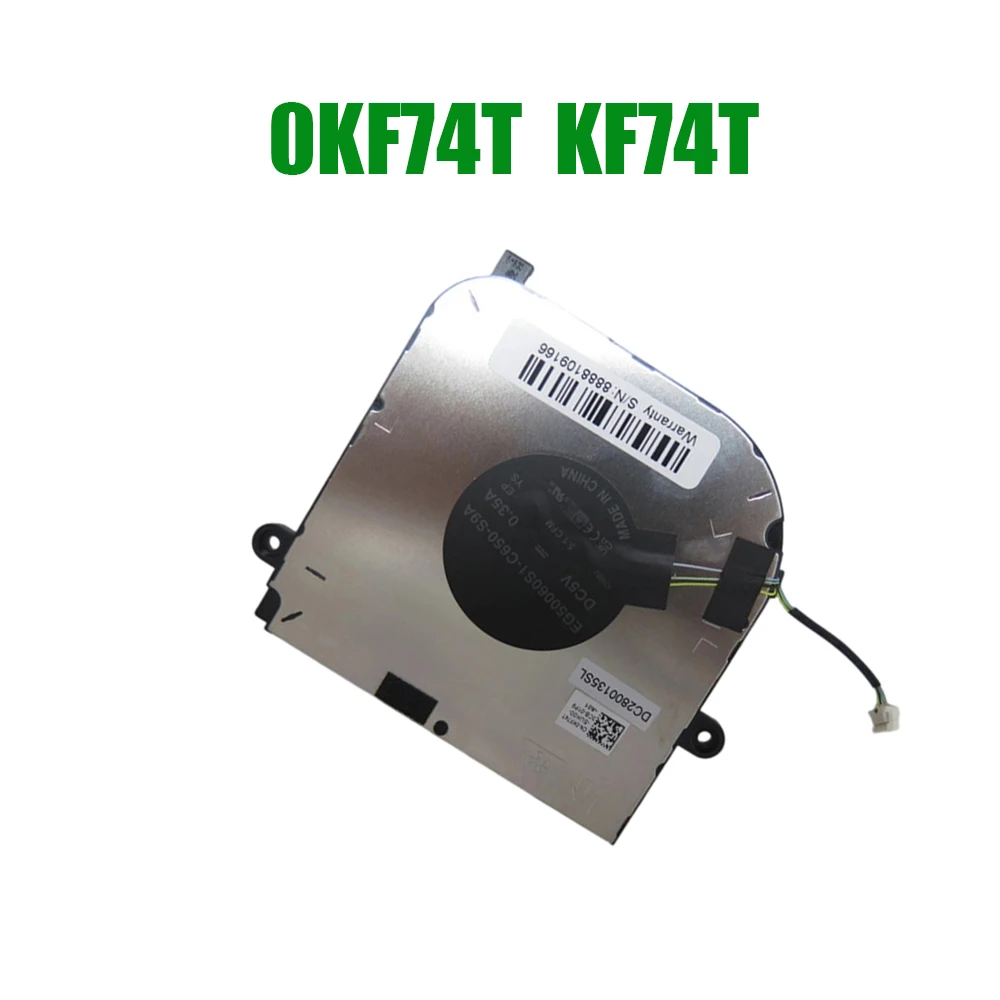 

For DELL For Latitude 5440 2023 For Precision 3480 0KF74T KF74T EG50060S1-C650-S9A DC2800135SL 0.35A ND85C51-22F03 CPU Fan
