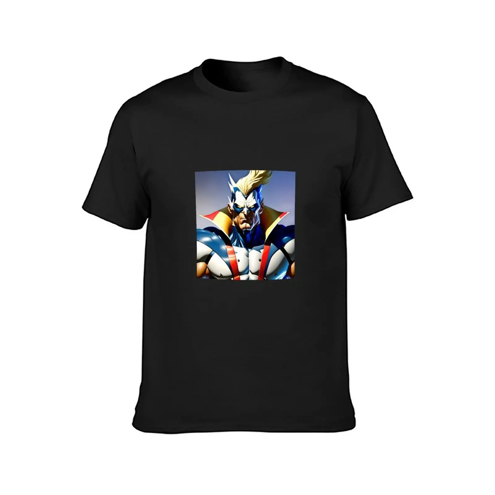 Allmight comic T-Shirt summer tops funnys quick drying heavy weight t shirts for men