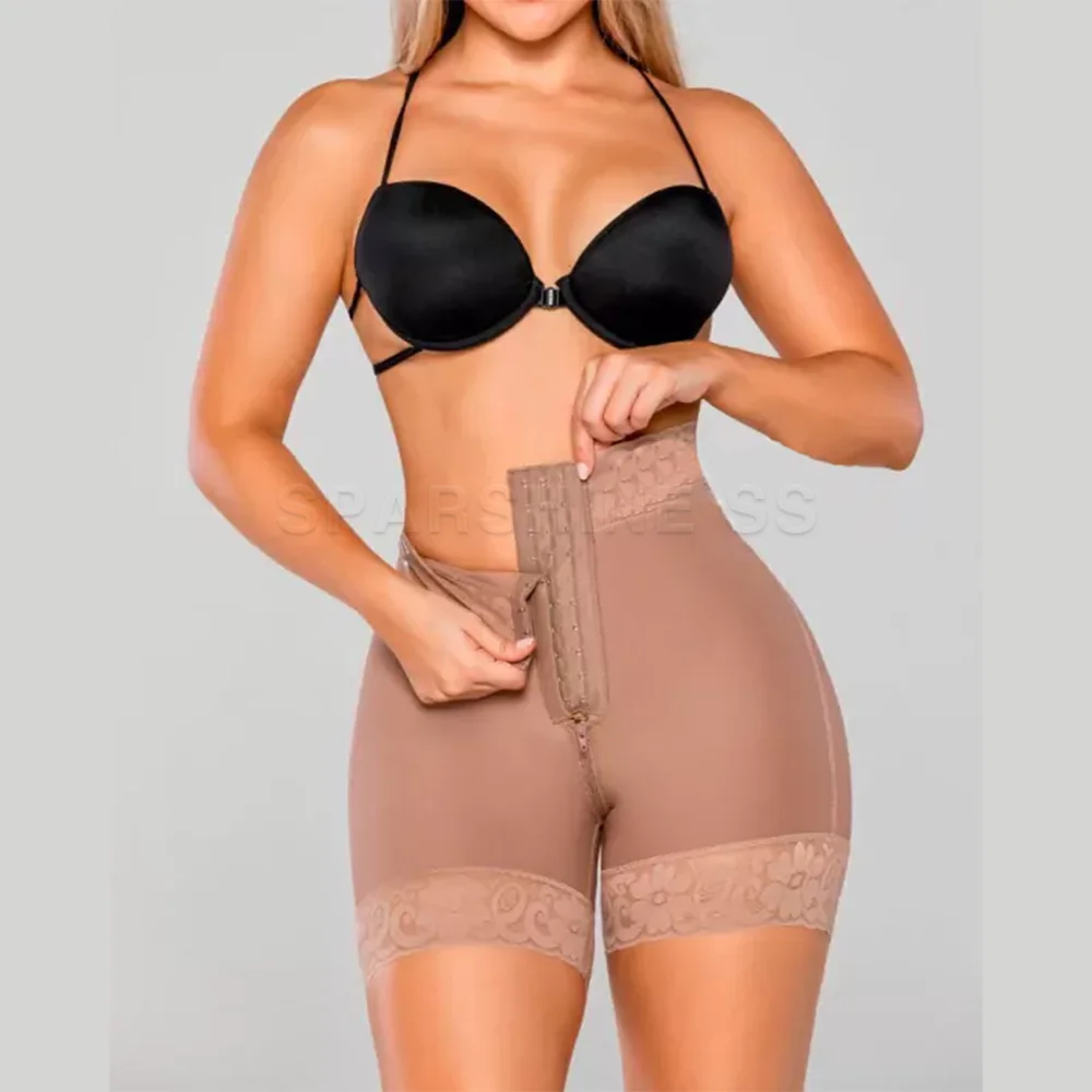 Fajas Colombianas Tummy Control Hourglass Shorts Bbl Butt Lifter Girdles Waist Trainer Body Shaper Push Up Slimming Underwear