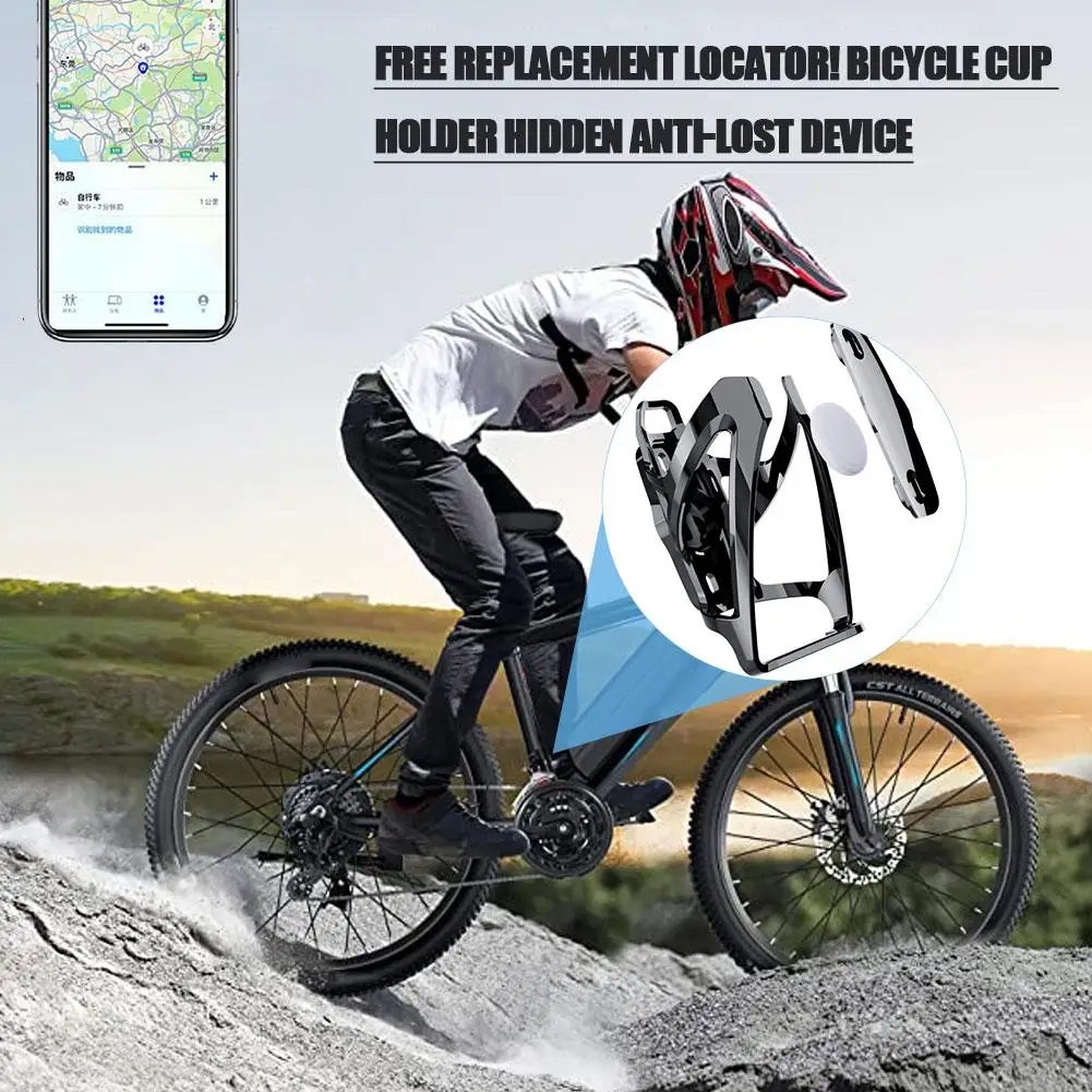 

Bicycle Anti-theft Covers For Apple Hidden GPS Case Bike Install Accessories For Apple For A E3Q2