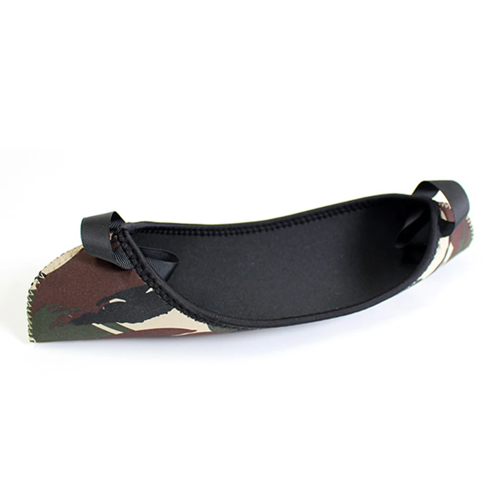 Rifle escopo capa à prova de poeira capa envoltório pro camuflagem neoprene vista casos proteção ao ar livre caça acessórios