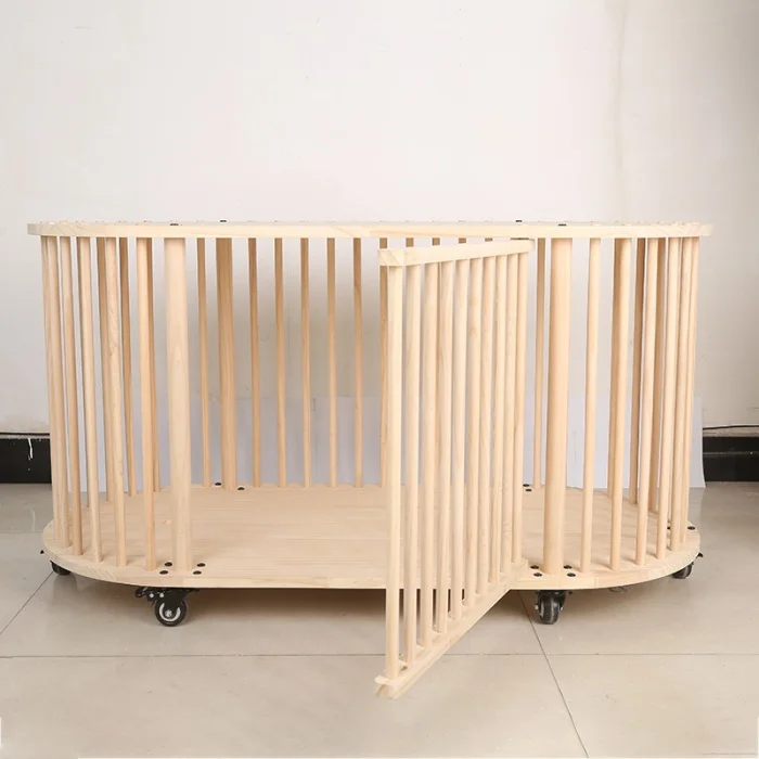 Custom Hot-Selling Wholesale Multi-Layer Modular Pet Cages Large Capacity Solid Wood Houses Breathable Luxury Villas
