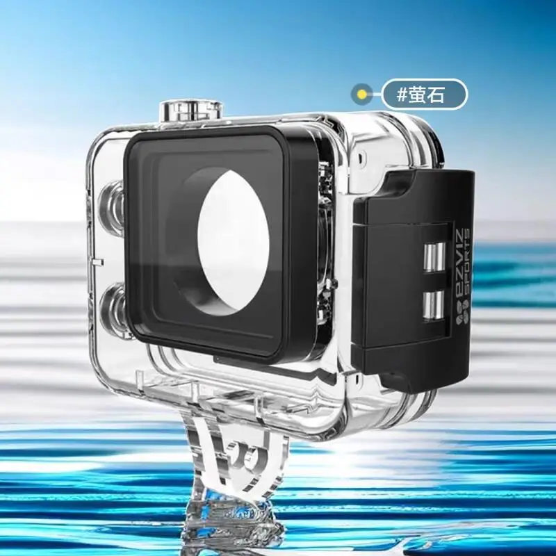 100% Ezviz Original Accessories 30M Underwater Waterproof Case Housing Cover Frame For S6 S5 S2 S1C Action Camera Accessories