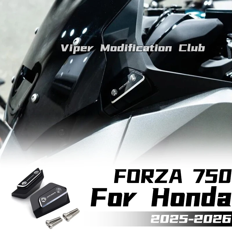 

For Honda FORZA750 modified aluminum alloy rearview mirror hole decorative cover Rearview mirror hole waterproof cover 2025 2026