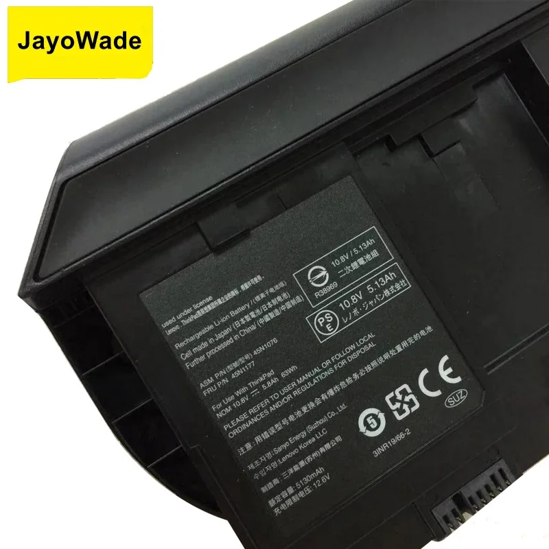 Korea Cell Laptop Battery For Lenovo ThinkPad X220T Tablet PC 42T4881 42T4882 42T4877 42T4878 52+ 10.8V 5800mAh 6 Cells X220T
