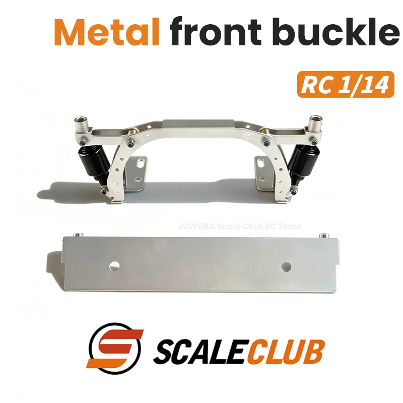 Scaleclub fivela de caminhão frontal de metal para 1/14 tamiya scania 770s rc caminhão trator atualizado diy modelo de carro de brinquedo peças acessórios