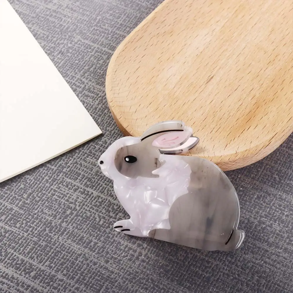 

Уксусная кислота, кролик, животное, держатель для хвоста, коготь для волос кролика, корейский стиль, зажим в виде краба, женские заколки для волос, аксессуары для волос