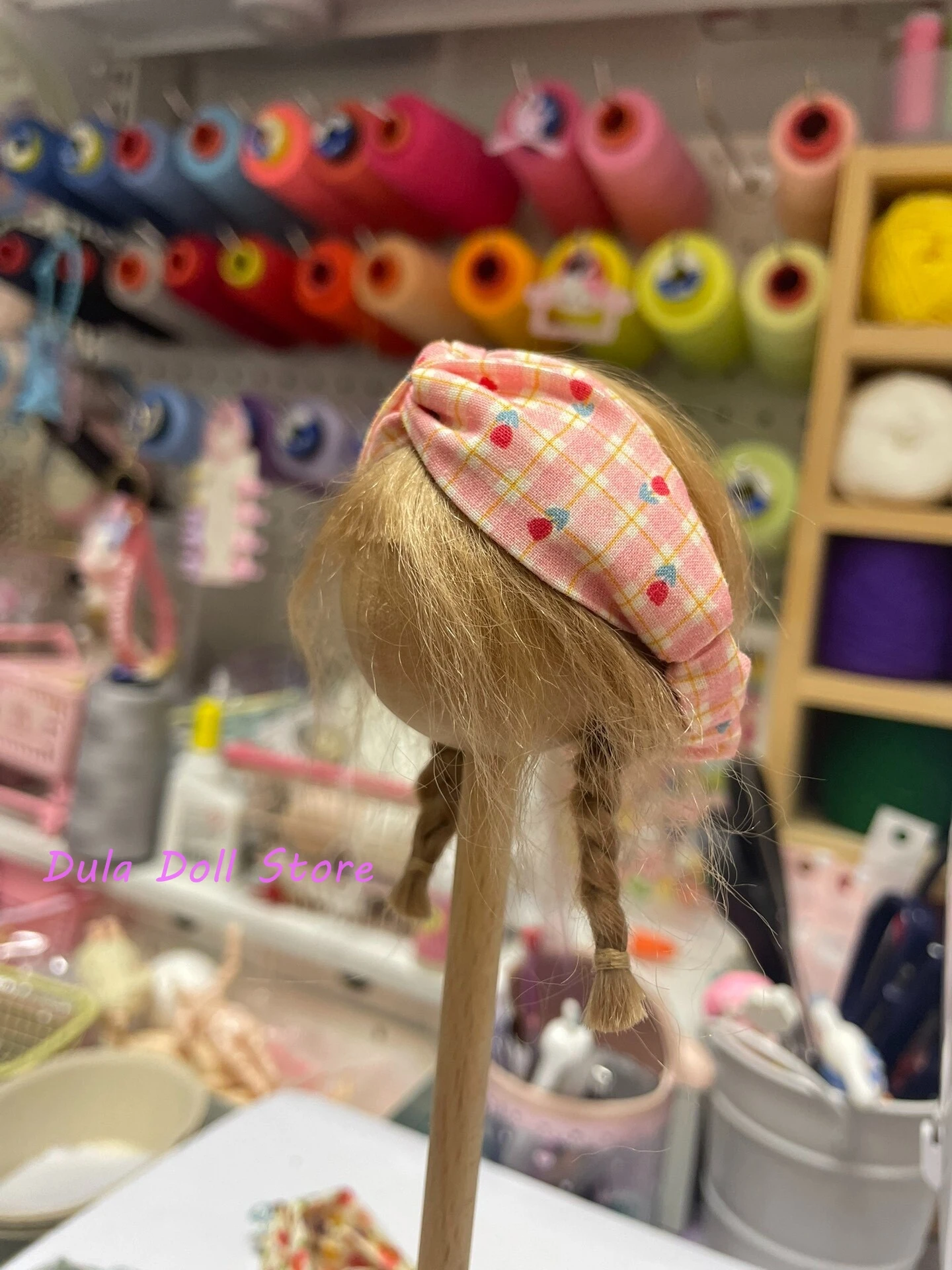 

S Dula Doll Одежда Повязка на голову с крестом для куклы ob11 GSC