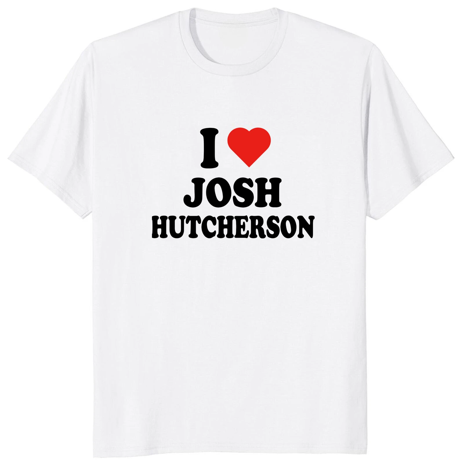 I Love Josh Hutcherson T Shirt 2024 Peeta Mellark Fans Gift Y2k shirts For Men 100% Cotton Soft Unisex Tee Tops EU Size Hot Sale