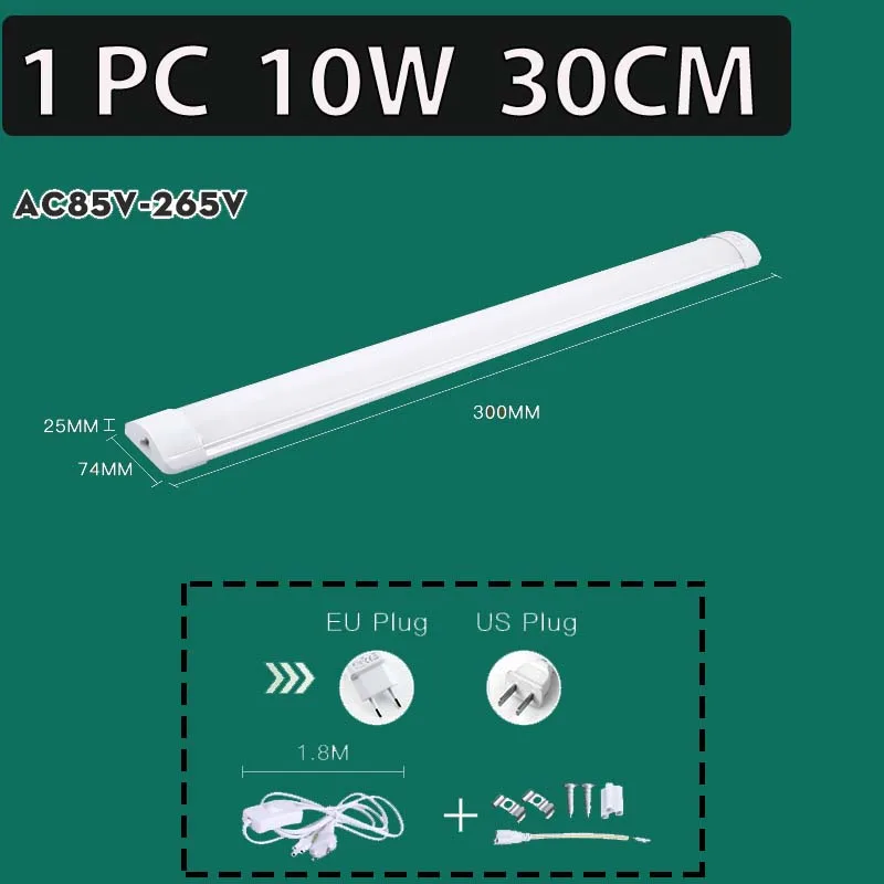 Led Küche Schrank Lichter Unter Schrank Licht Schrank Led Beleuchtung 5W 10W 20W Rohr Wand Lampe für zimmer Schrank Küche Hause 220V
