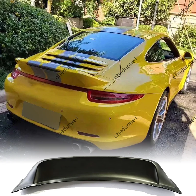 Suitable For Porsche 911 991.1 2012‑2015 Retro Style Rear Spoiler Carbon Fiber Trunk Wing Car Modification Accessories