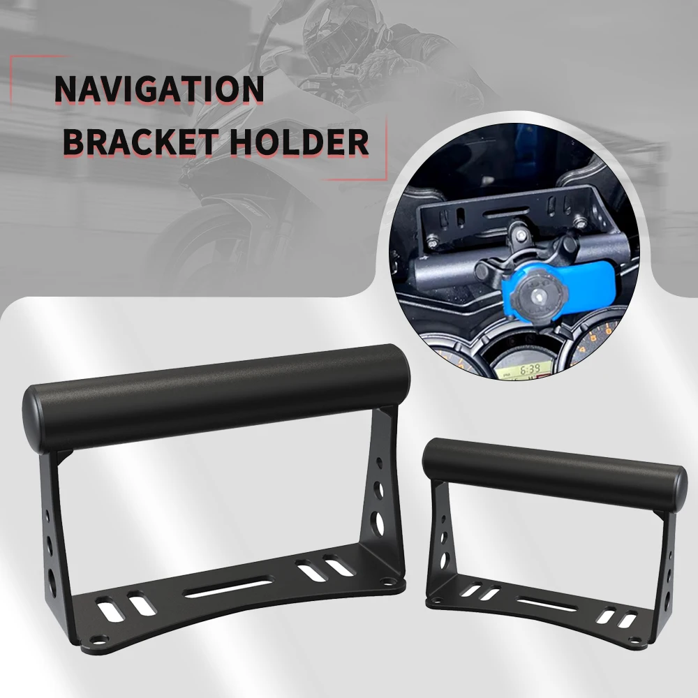 

2012 2011 For Suzuki V-Strom 1000 2002-2012 DL1000 V-Strom 650/ABS DL650/ABS CNC Phone Holder Stand GPS Navigation Plate Bracket