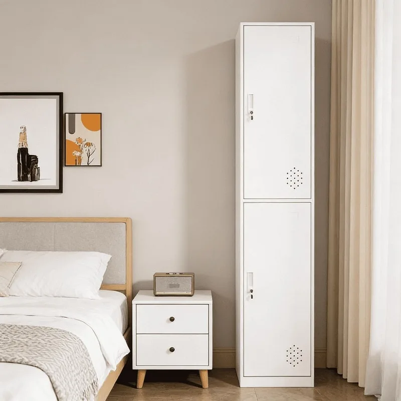 Single door locker, staff dormitory bathroom, office storage cabinet, locked storage