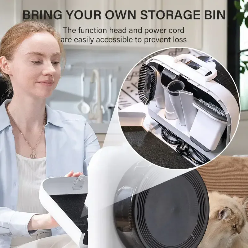 2026/Pet Grooming Kit Electric Trimmer Brush Grooming Tools Pet Hair Vacuum Dryer  4-in-1 Pet Grooming Equipment
