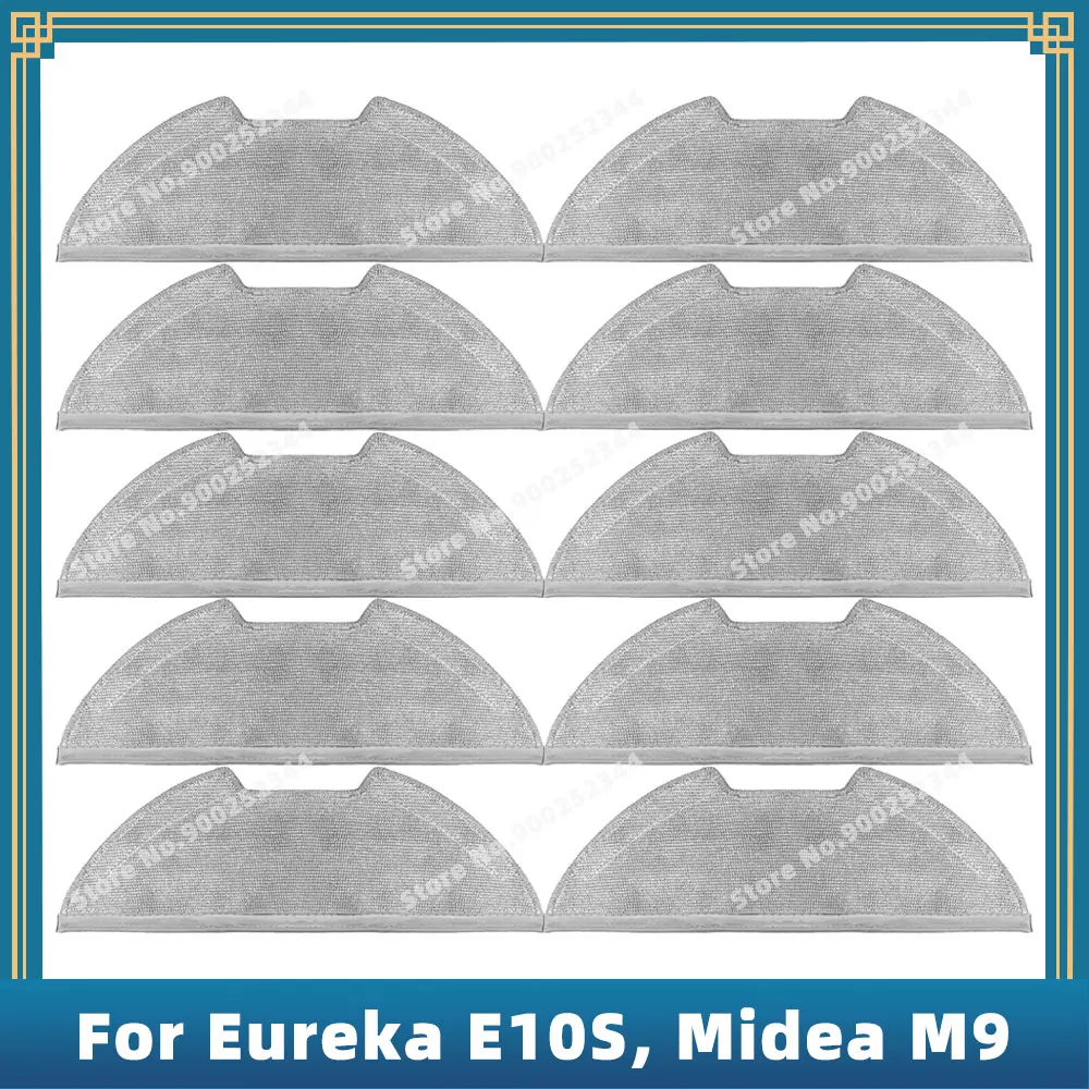 Piezas de Repuesto de tela para mopa, accesorios compatibles con Ka NERE10s, E10S, Midea M9, ETA Aurum PRO 6241