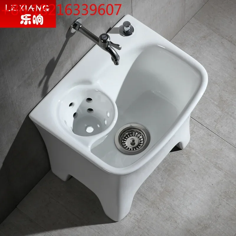 Bathroom Mop Pool Balcony Mop Basin Bathroom Mop Pool Wash Pool Automatic