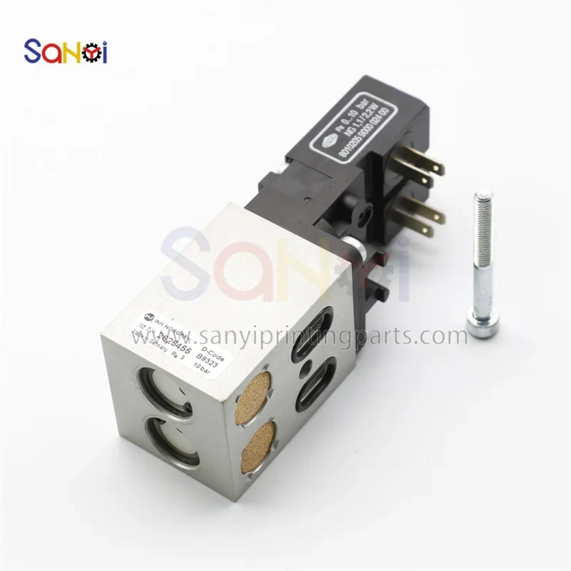 Válvula de máquina Roland 700 original 2625455   093K 801640   Peças da máquina Roland 900 8010205   9000