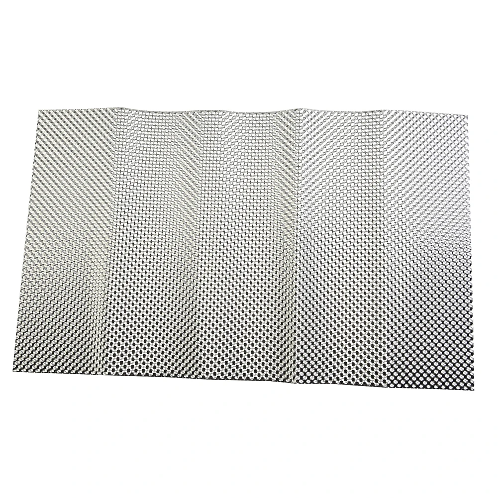 Custom Heat Shield Embossed Aluminum Heat Shield Automotive Project Automotive Heat Protection Customizable Heat Shield