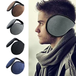 Thicken Winter Unisex Headphones Fleece Warmer Earmuff Warm Plush Cloth Ear Muffs Cover Earwarmers Earlap Warmer Ear Protector