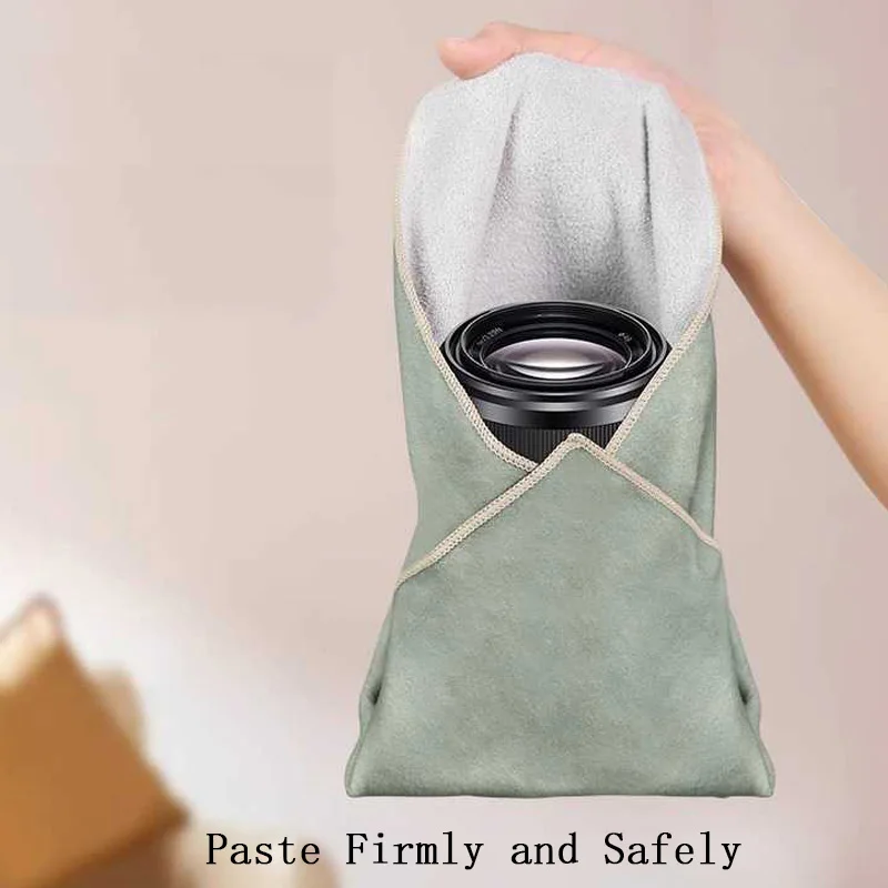 35*35cm Folding Photography Camera Protective Wrap Camera Cloth Cover Lens Clean Wipes Cloth for Canon Nikon Sony DSLR Camera
