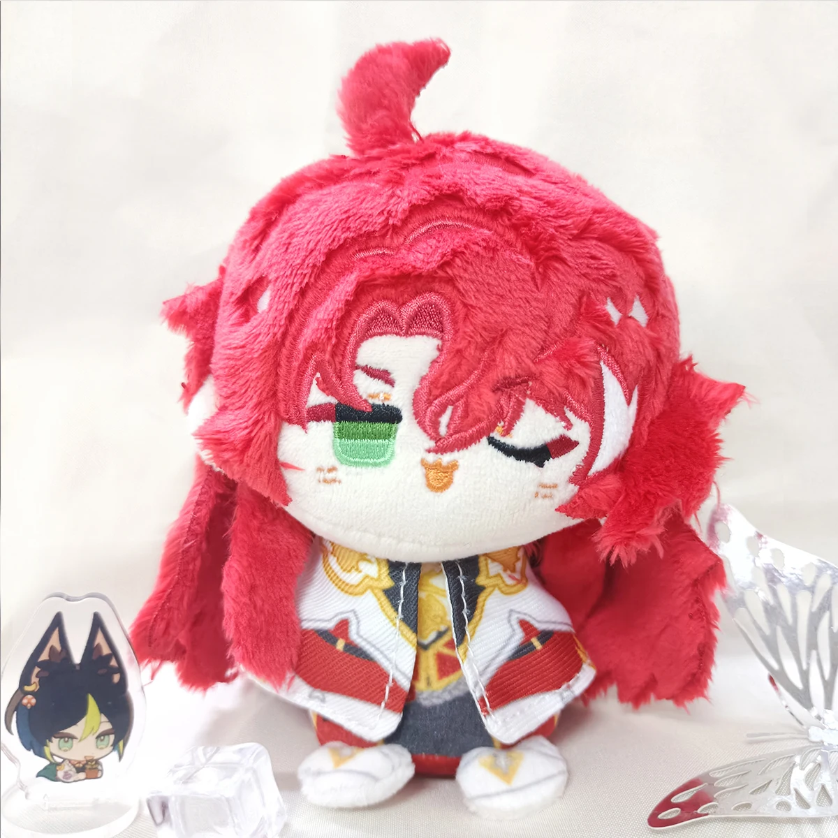 10 cm Mini Honkai: Star Rail Plush Pendant Cute Sunday Plushie Dolls Keychain Game Anime Cosplay Toy Christmas Gift