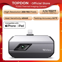 TOPDON TC002 New Arrival IOS Use Thermography Measurement Mobile Smartphone car Infrared Thermal Imager Imaging Camera