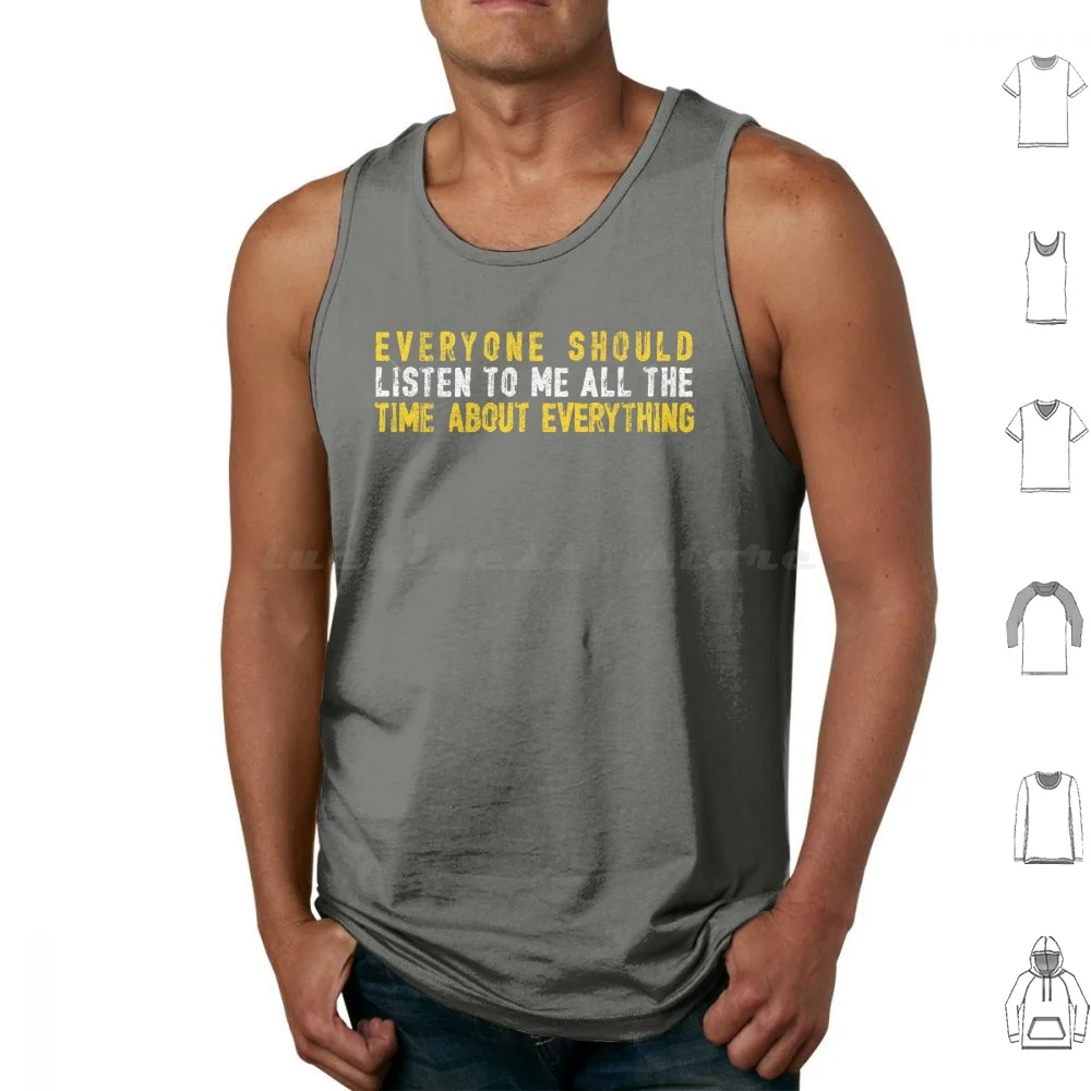 Listen To Me Tank Tops Vest Sleeveless Boyle Brooklyn 99 Brooklyn Jake Peralta Captain Holt Brooklyn99 Santiago Terry Crews Tv