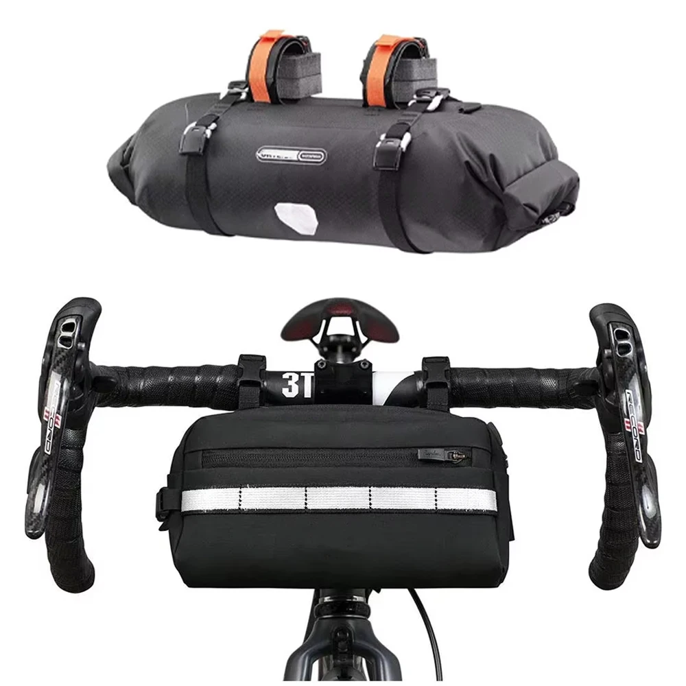 

Handlebar Pack Bike Bag Waterproof Bike Handlebar Bag,Bike Basket Bicycle Front Bag Shoulder Bag Waist Bag