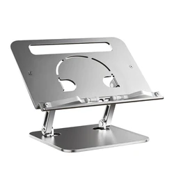 Tablets Adjustable Stand Pad Holder Folding Bracket with Sliocone Pad Dropship