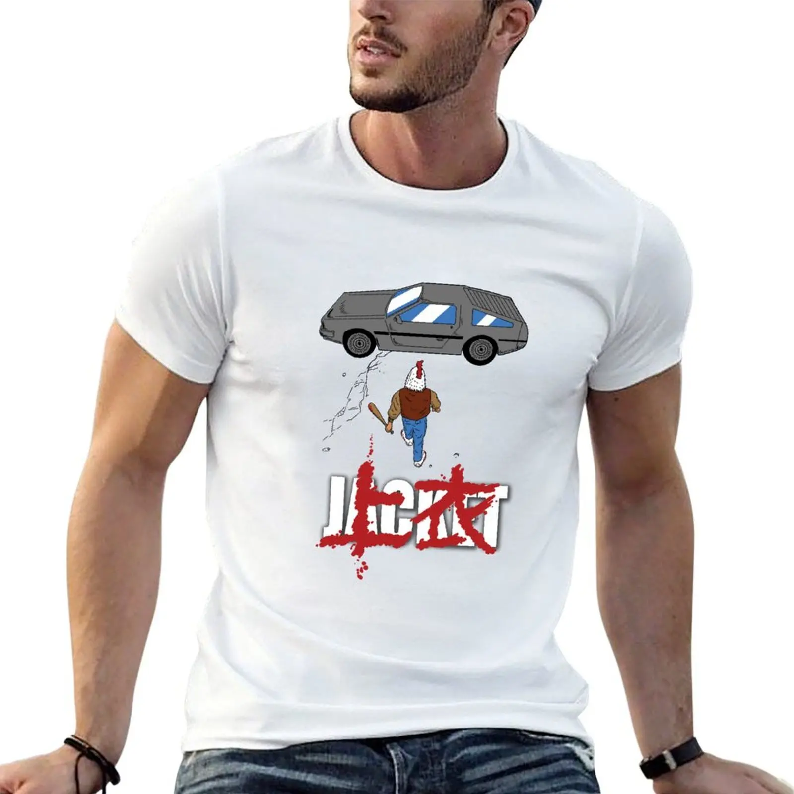 Hotline Neo Tokyo T-Shirt Work Daily Short Sleeve Top